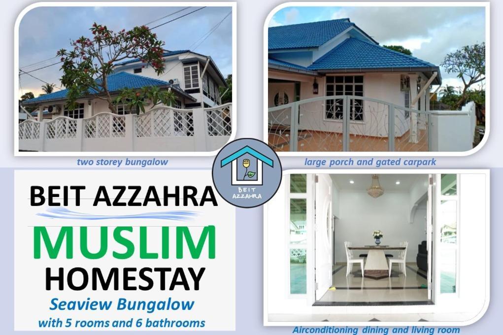 Beit Azzahra Private Pool Villa At Pantai Batu Hitam 关丹 外观 照片