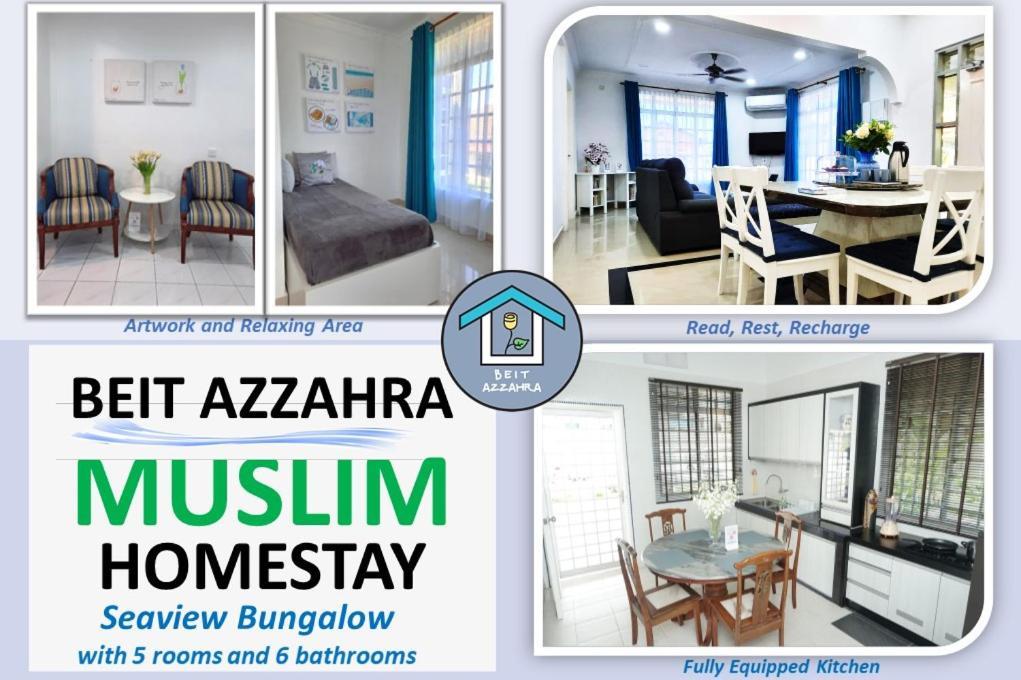 Beit Azzahra Private Pool Villa At Pantai Batu Hitam 关丹 外观 照片